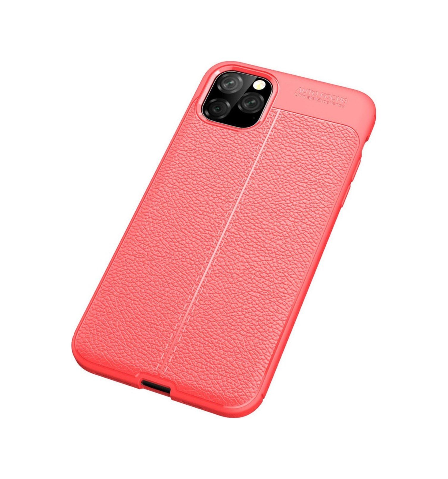 Apple Uyumlu   iPhone 11 Pro Max Kılıf Auto Focus Kapak - Kırmızı Belirtilmemiş