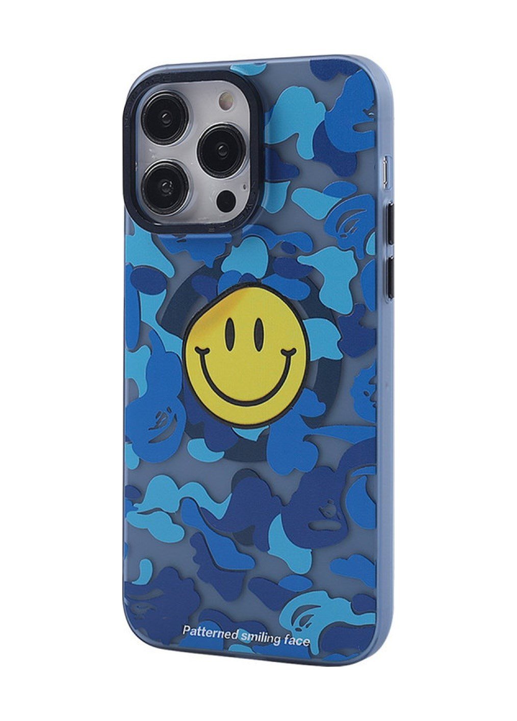 Apple   Uyumlu   iPhone 13 Pro Kılıf Apollo Magneticsafe Desenli Kapak - Apollo Mavi - 1 Belirtilmemiş