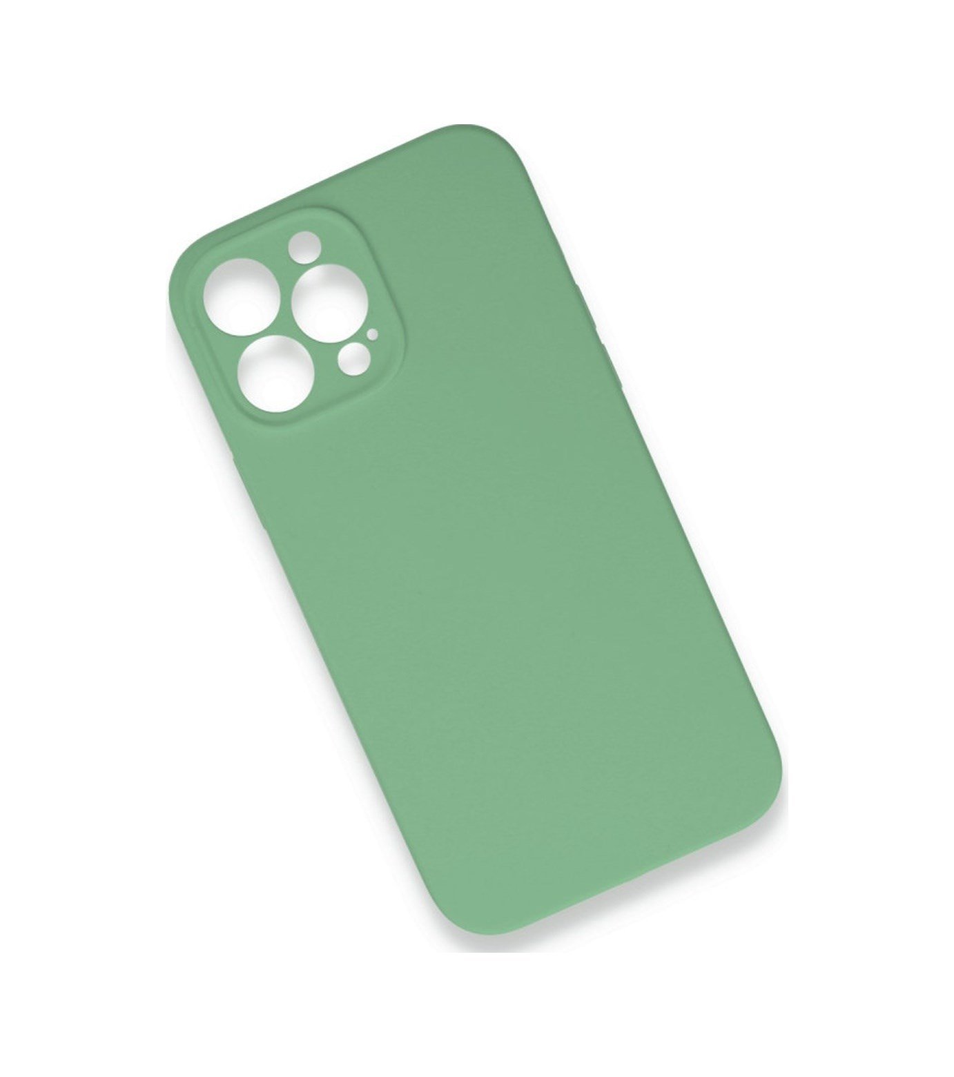 Apple Uyumlu   iPhone 13 Pro Max Kılıf Lansman Legant Silikon - Yeşil Belirtilmemiş