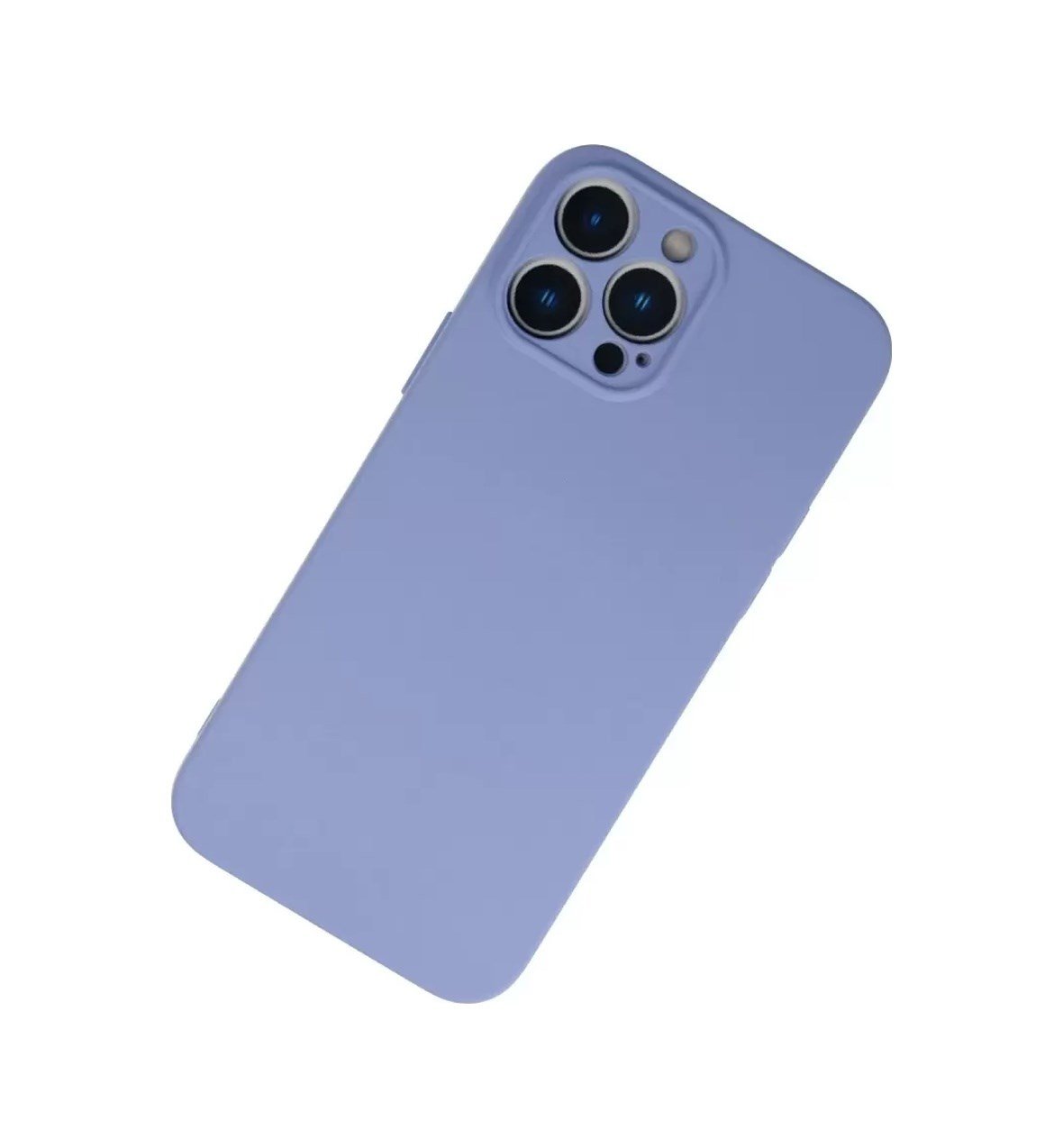 Apple Uyumlu iPhone 13 Pro Uyumlu Kılıf Nano İçi Kadife Silikon - Lila Belirtilmemiş