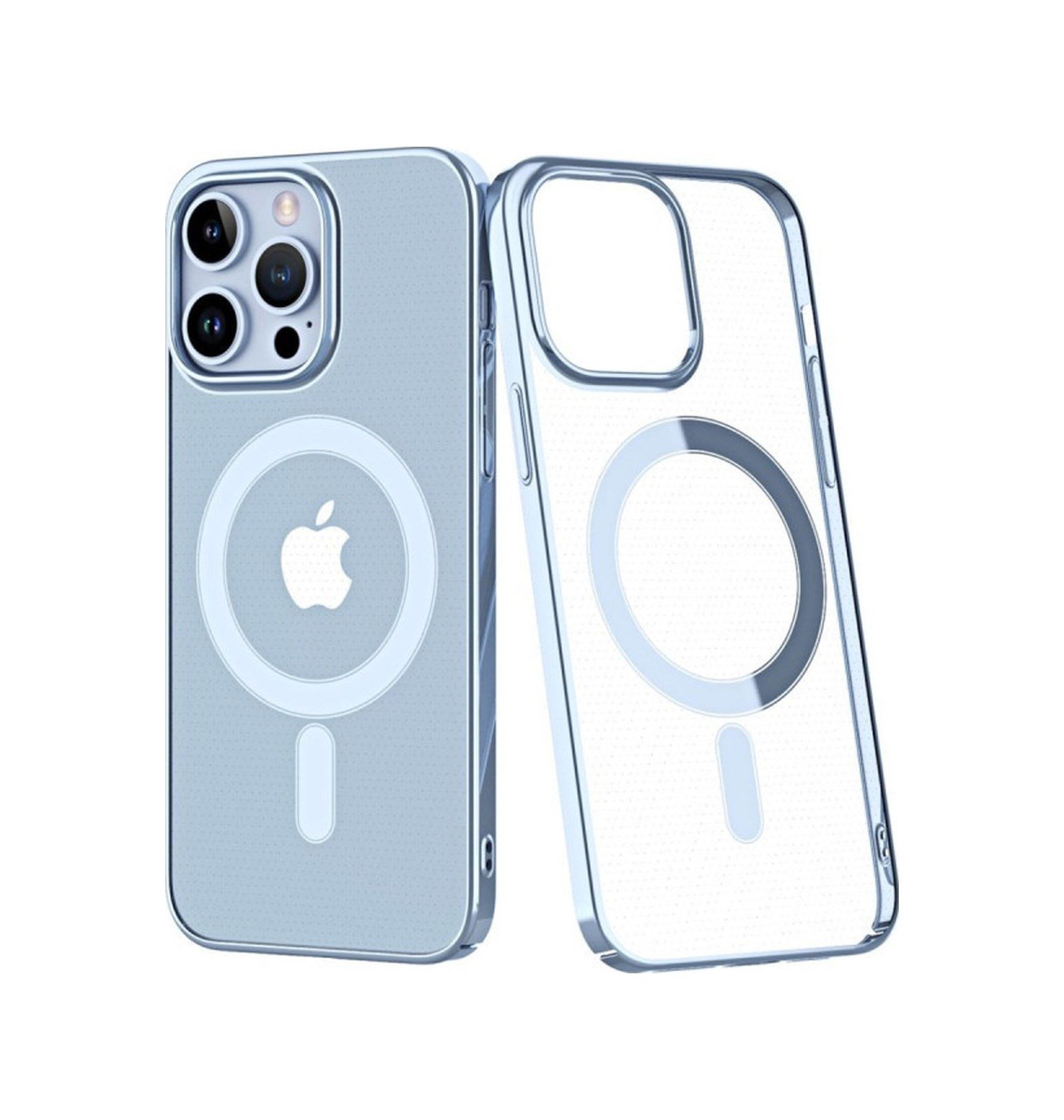 Apple Uyumlu   iPhone 14 Pro Kılıf Element Magneticsafe Sert Kapak - Sierra Blue Belirtilmemiş