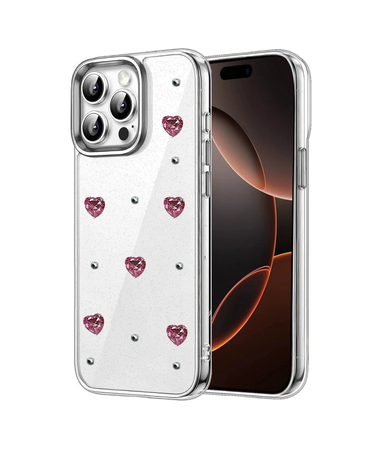 Apple Uyumlu iPhone 14 Pro Max Uyumlu Fiyonk Desenli Kapak - Desen 3 Belirtilmemiş