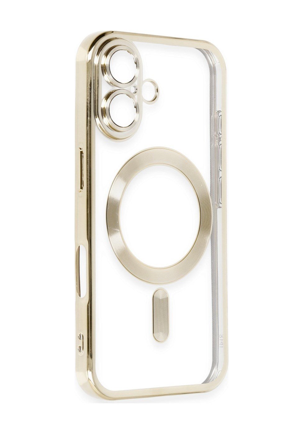 Apple   Uyumlu   iPhone 16 Kılıf Kross Magneticsafe Kapak - Gold Belirtilmemiş