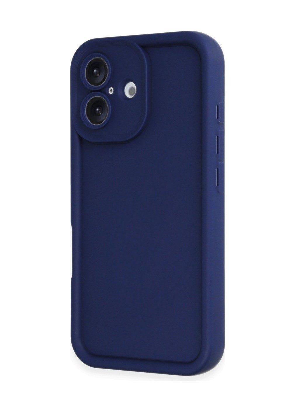 Apple Uyumlu   iPhone 16 Kılıf Viera Silikon - Lacivert Belirtilmemiş