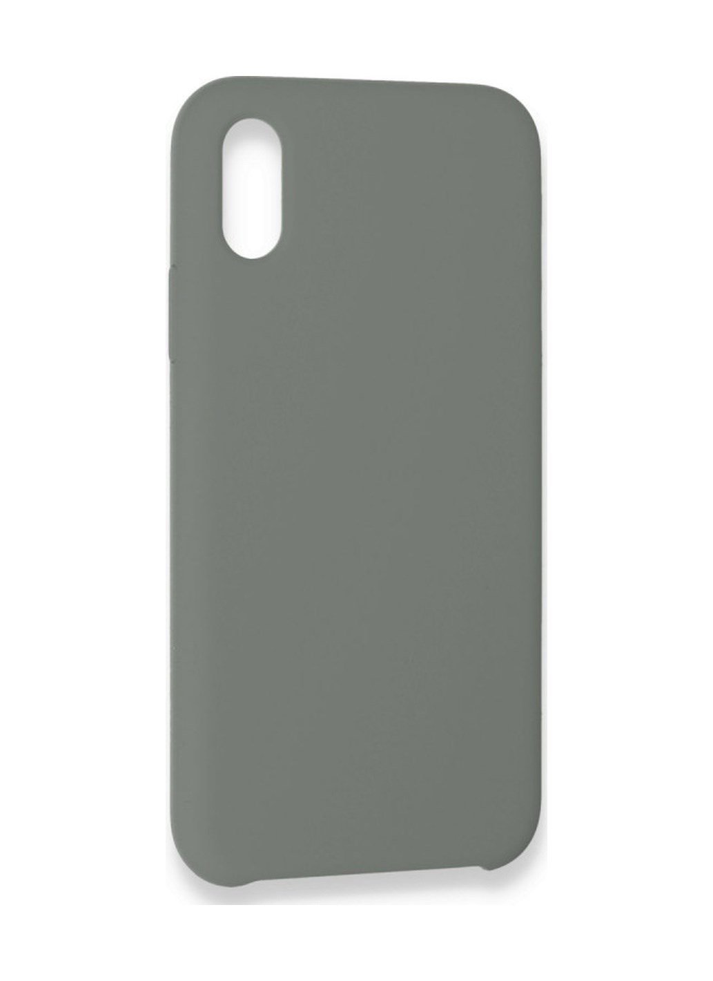 Apple Uyumlu   iPhone Xs Max Kılıf Lansman Legant Silikon - Gri Belirtilmemiş