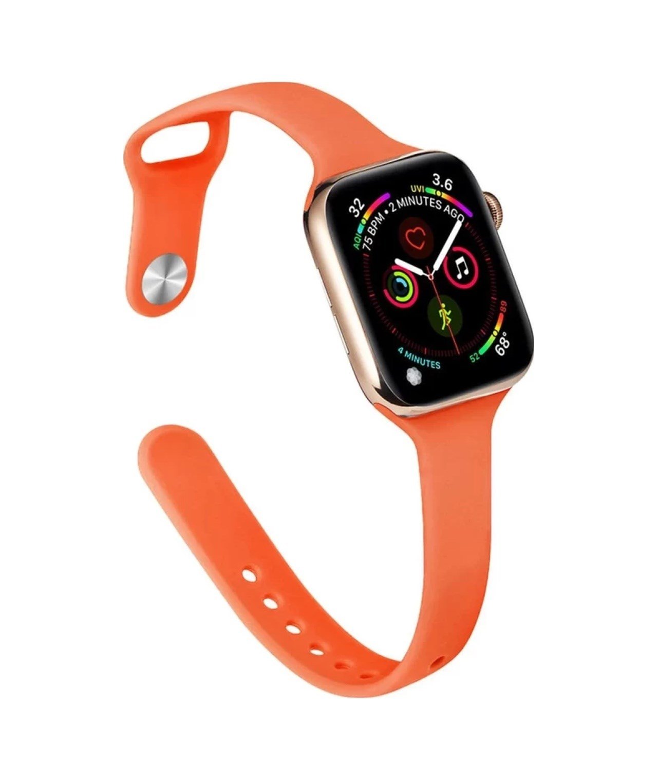 Apple Watch 38mm Uyumlu Klasik Kordon - Yavruağzı -