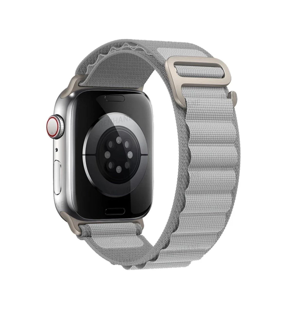 Apple Watch 38mm Uyumlu Mountain Kordon - Gri Diğer