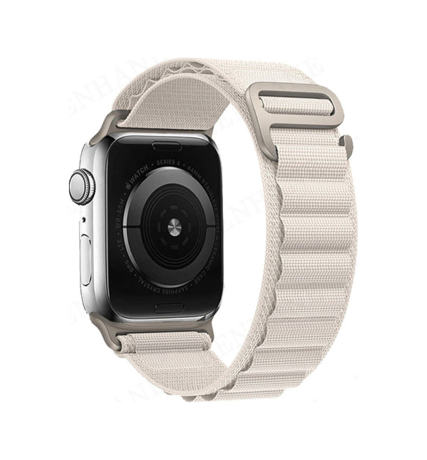 Apple Watch 38mm Uyumlu Mountain Kordon - Beyaz -