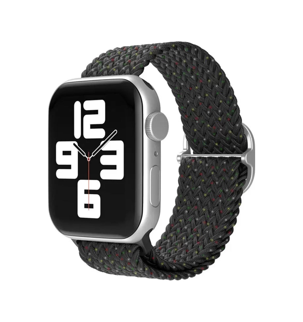 Apple Watch 38mm Uyumlu Star Kordon - Benekli Siyah -