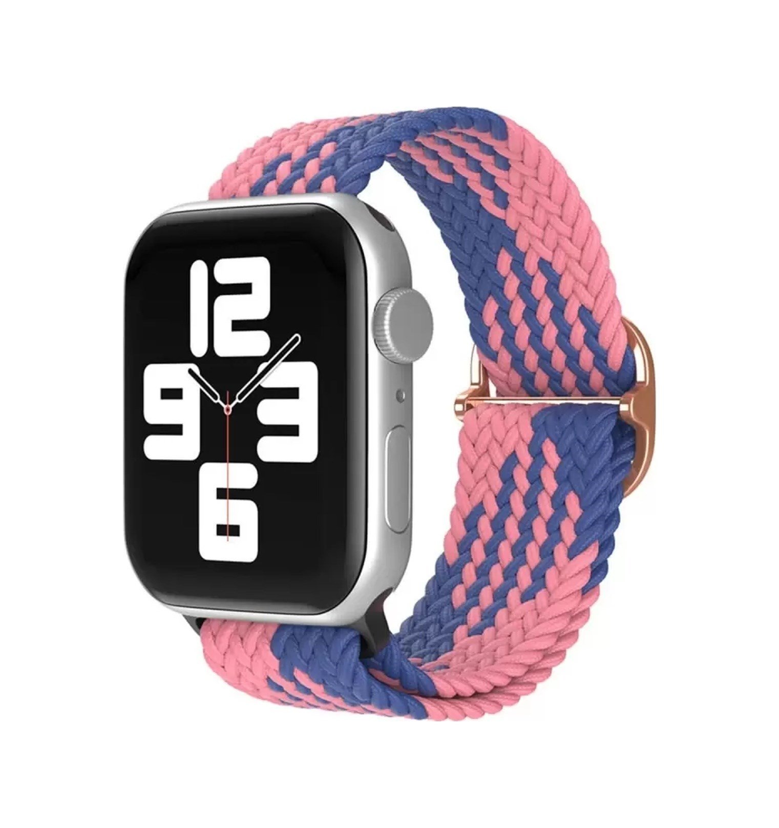 Apple Watch 38mm Uyumlu Star Kordon - Pembe-mavi -