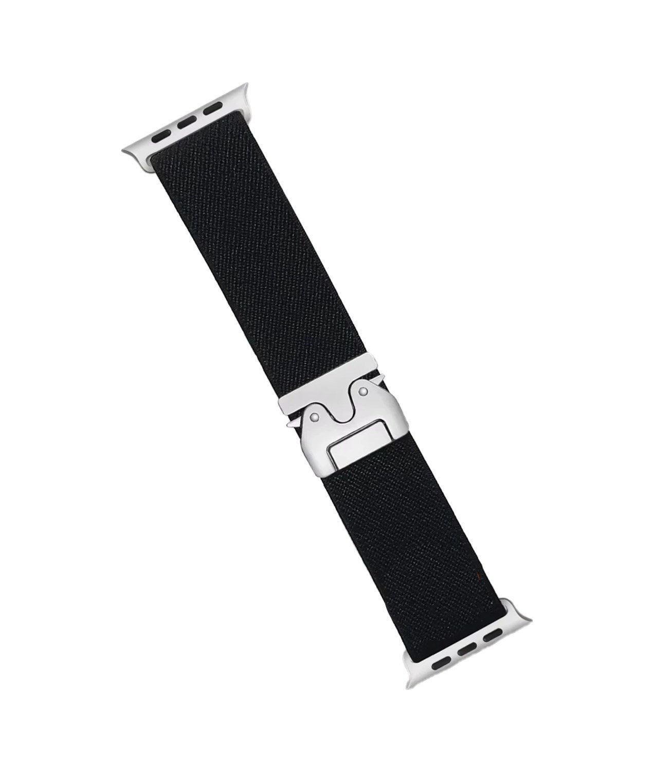 Apple Watch 42mm Uyumlu Forest Kumaş Kordon - Siyah Diğer