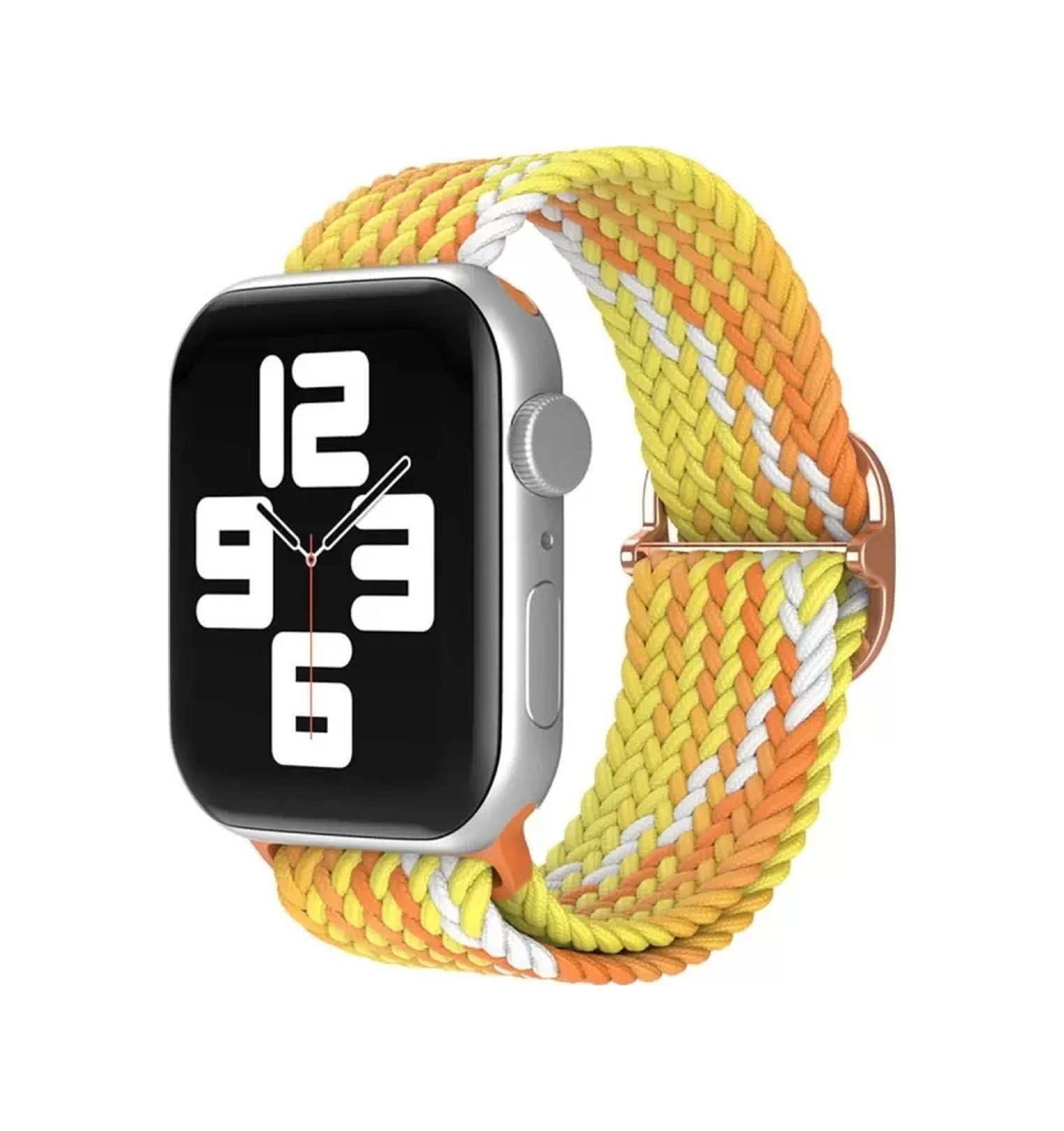 Apple Watch 42mm Uyumlu Star Kordon - Turuncu-sarı -