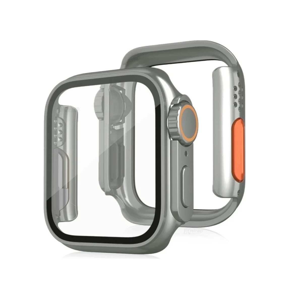 Apple Watch 44mm Uyumlu Watch 49mm Kasa Dönüştürücü Ve Ekran Koruyucu - Yıldız Işığı -