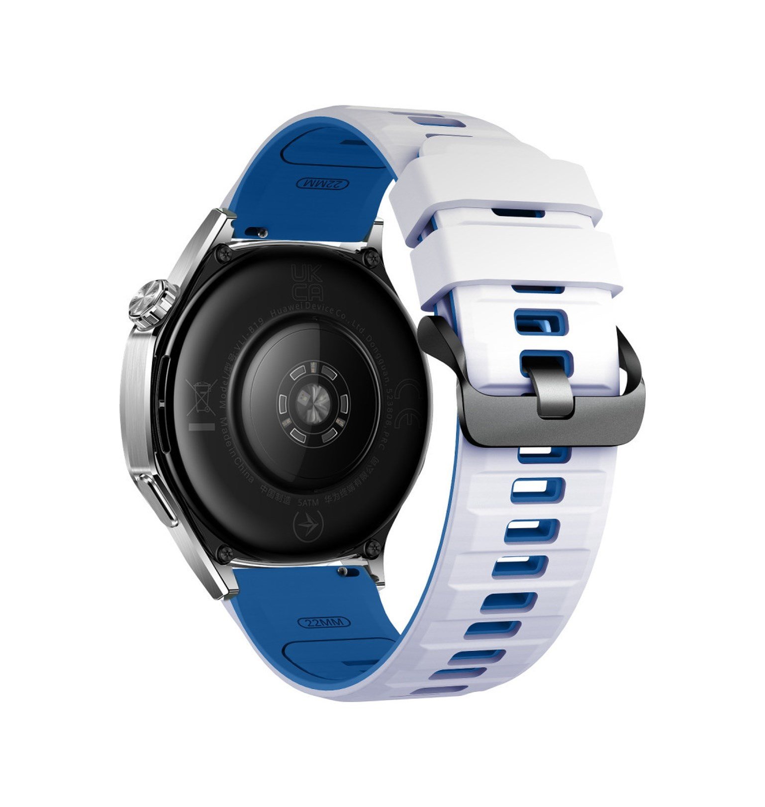 Apple Watch Ultra 49mm Uyumlu Minoc Kordon - Mavi-beyaz -