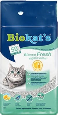 Bianco Fresh Bentonit Topaklanan Kedi Kumu 10 Lt