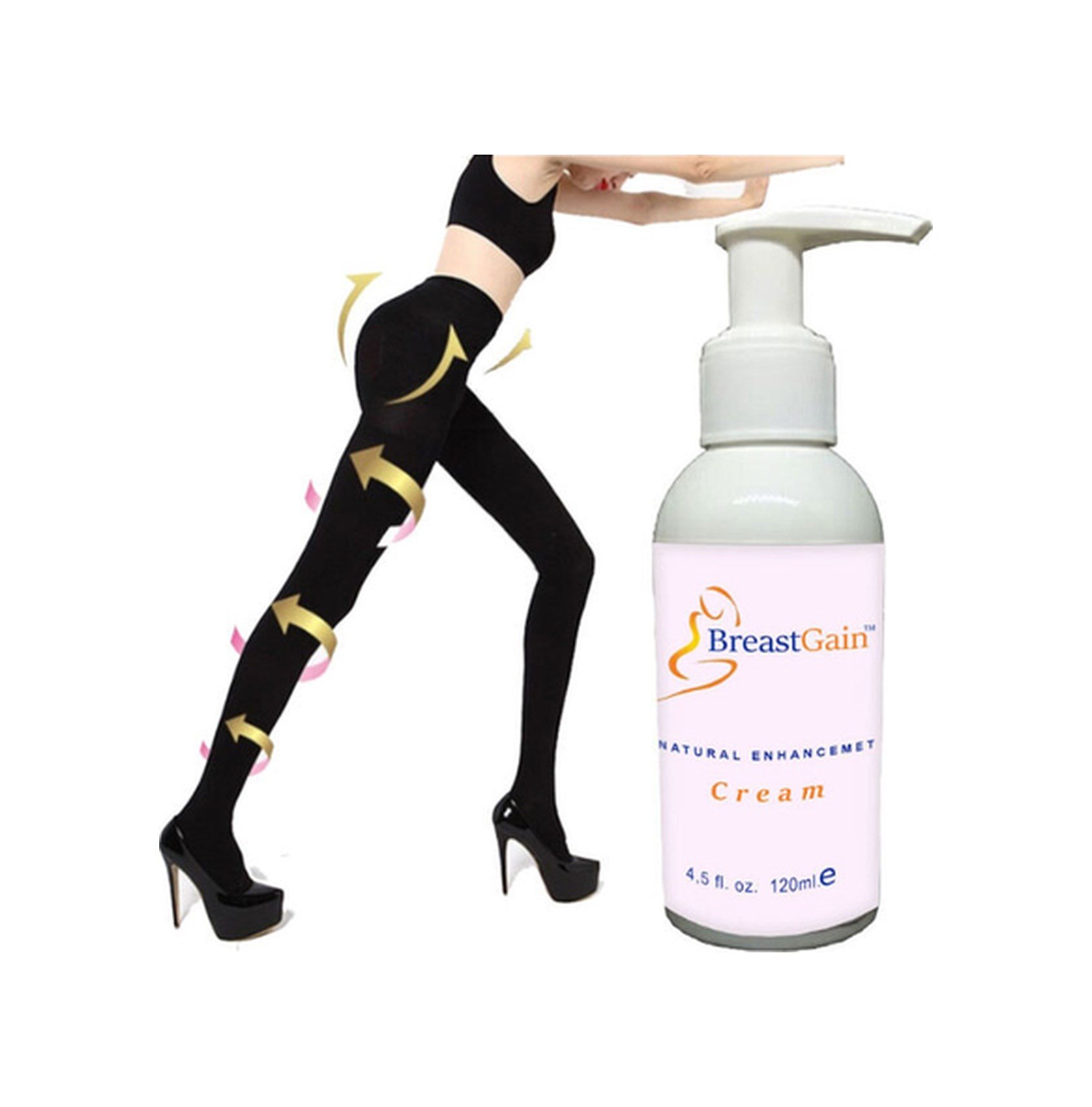 Breast Gain Göğüslerinize Krem 120ml + S-m Mikro Kapsüllü Şekillendirici Tayt