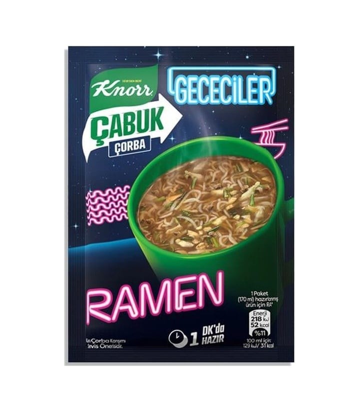 Çabuk Çorba Ramen 17gr 1 Adet