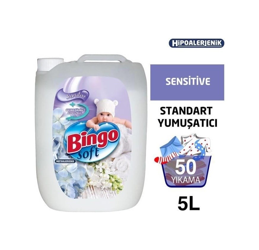 Çamaşır Yumusatıcı Sensitive 5lt 1 Adet Diğer