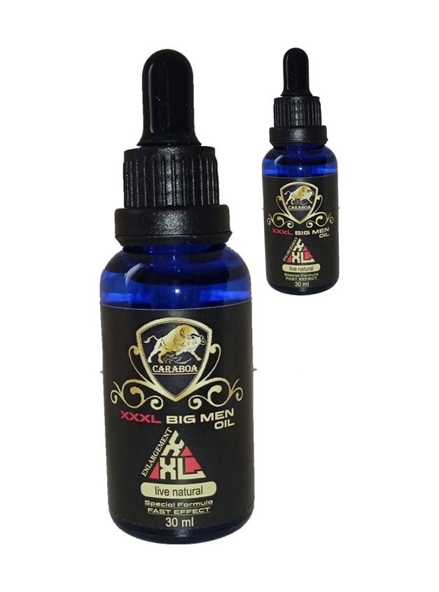 Caraboa Enlargementoil For Men 60 Ml 2 Adet Erkekler Için Büyütücükalınlaştırıcı Yağ 30 Ml