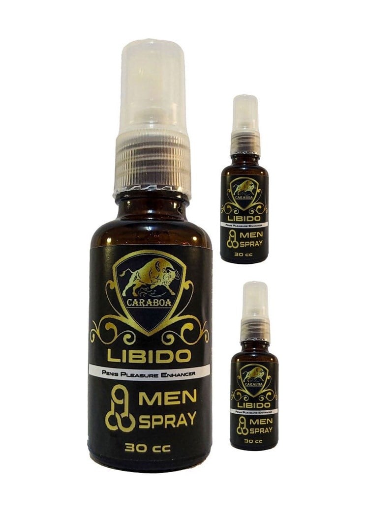 Caraboa Erkekler Için Mendick Libidospray 3 Adet Pe.niscinseluyarıcısprey 30 Cc