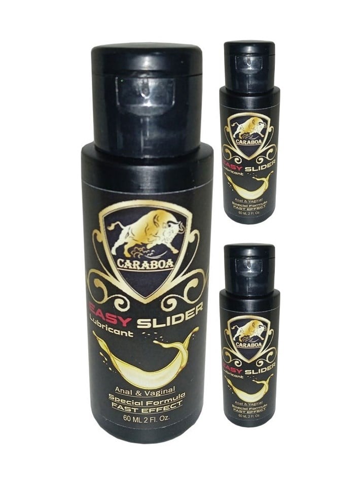 Caraboa Kadınlar Ve Ap.erkekler Için Lubricantgel For 3 Adet Lubricantanalvajinal Kaydırıcıjel 60 Ml