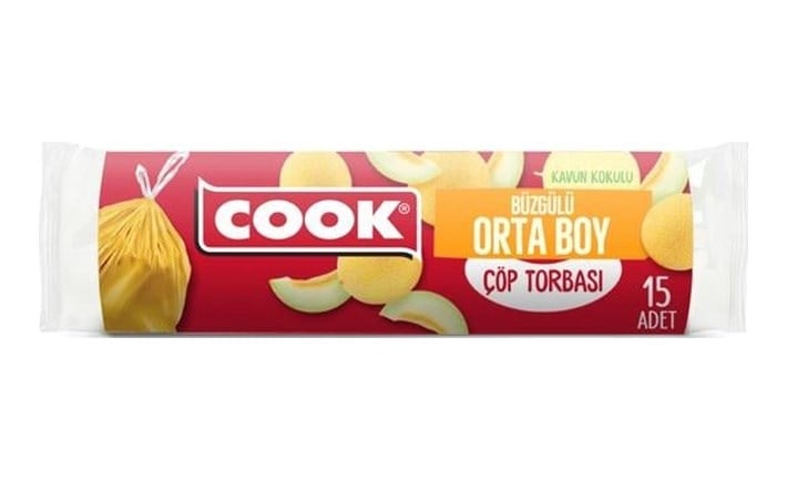 Çop Torbası Büzgülü Kavun Orta 15 Li