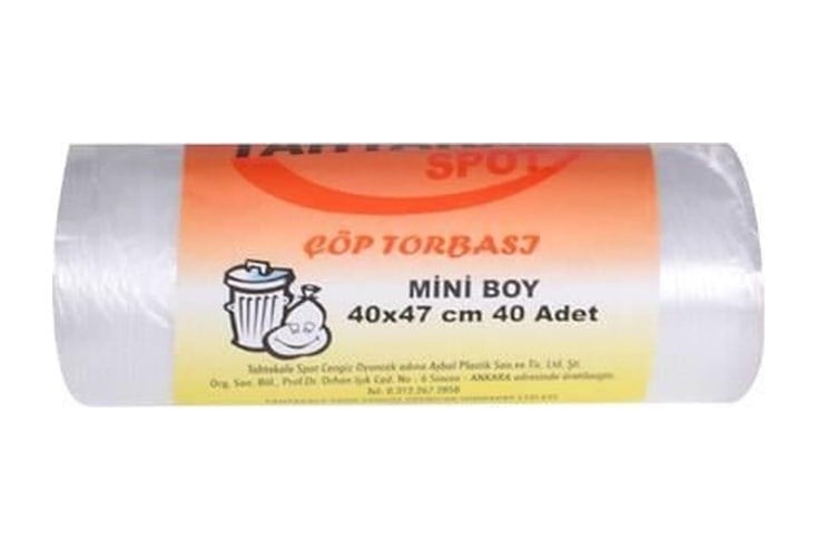 Çöp Torbası Mini Boy 40 Lı