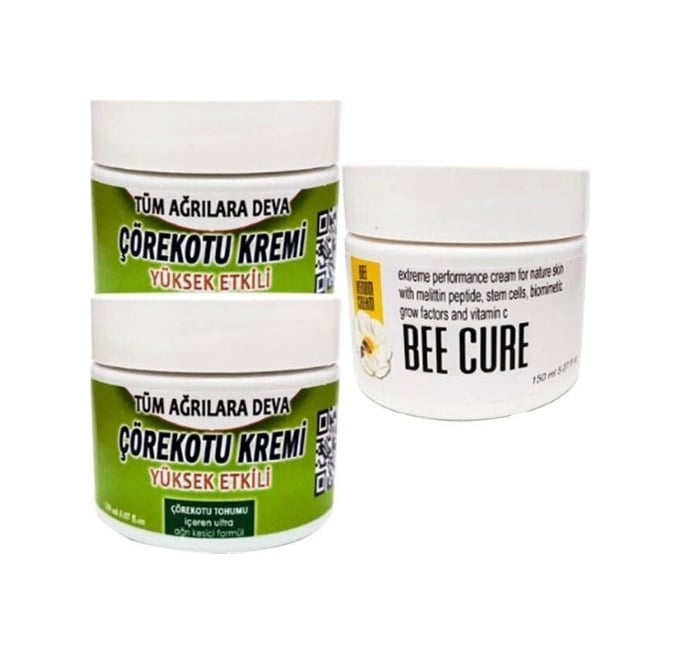 Çörek Otu Mesaj Kremi 2 X 100 Ml - Bee Cure Krem 150 Ml