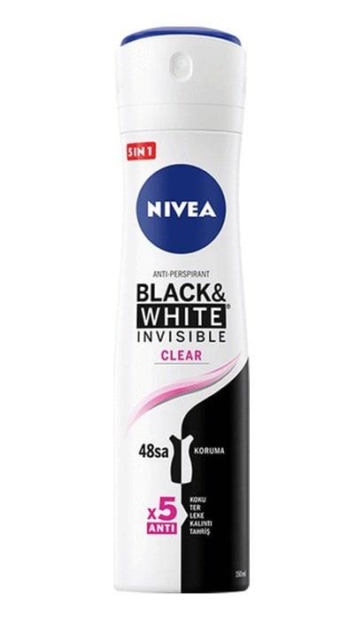 Deo Bayan İnvisible Black&white Clear 150ml 1 Adet