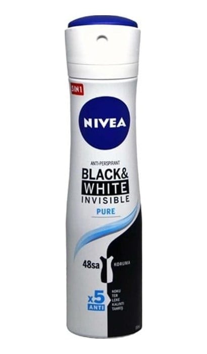 Deo Bayan İnvisible Black&white Pure 150ml 1 Adet