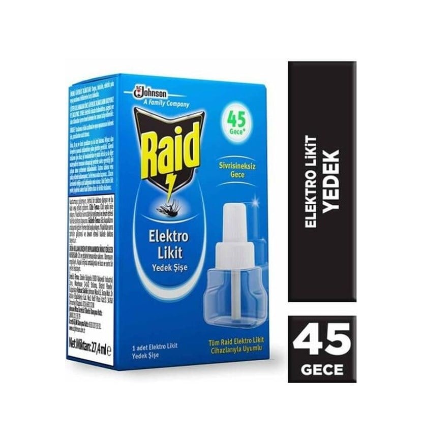 Elektro 45 Gece Yedek 27,4ml 1 Adet