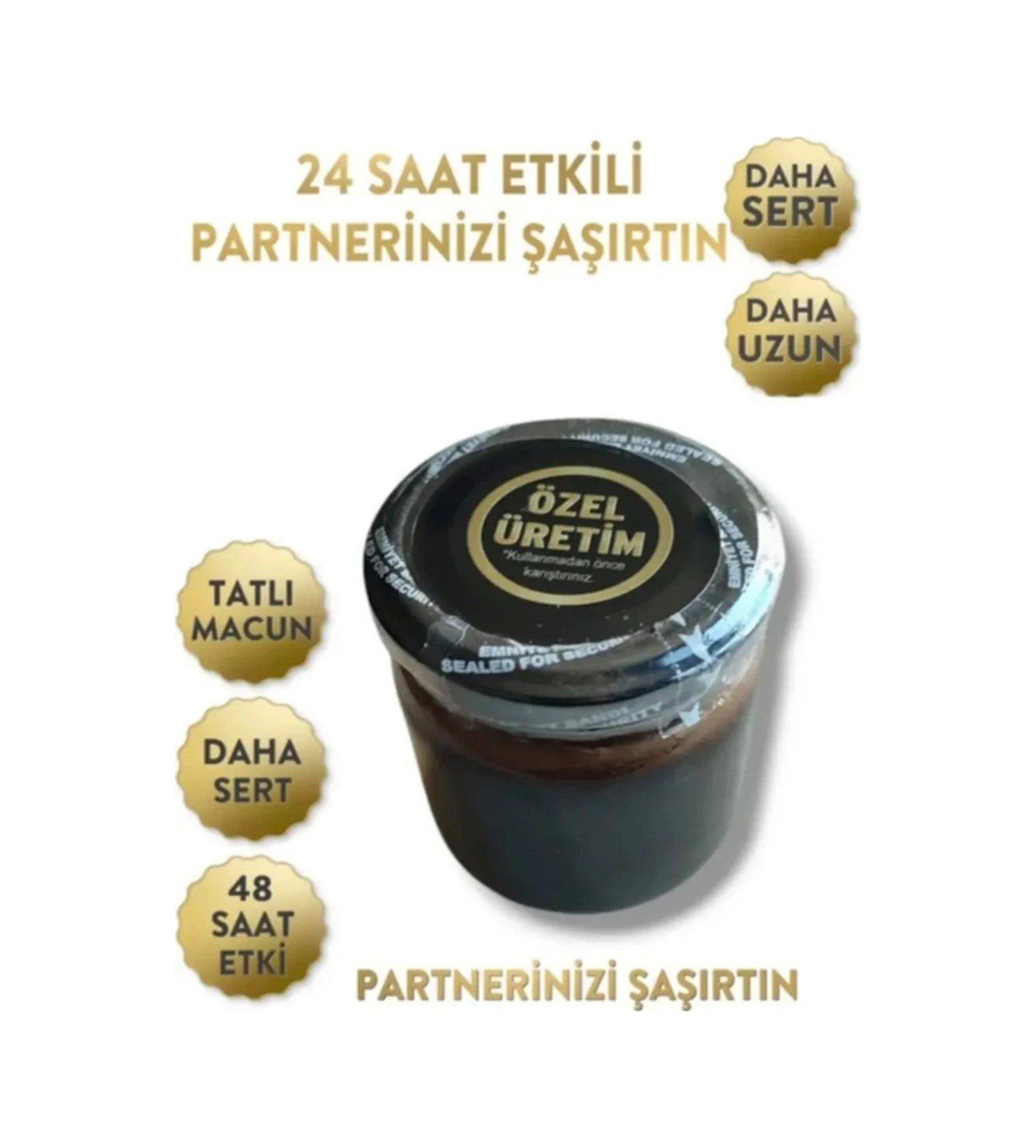 Erkekler Için Özel Üretim Macun Destekleyici Ürün 240 Gr X 1 Adet