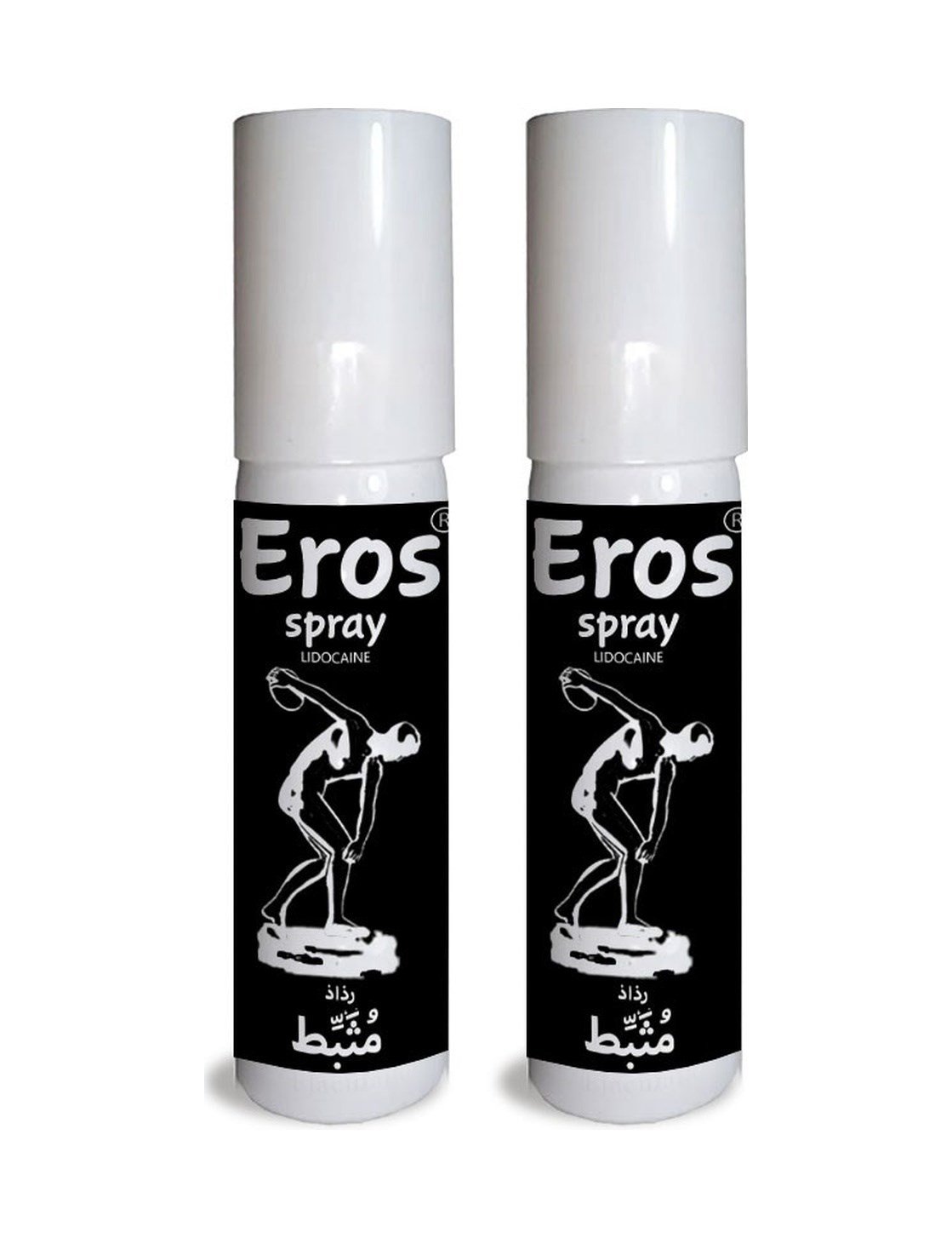Eros 2 Adet Erkeklere Özel Zaman Stop Spreyi 20 Ml Black