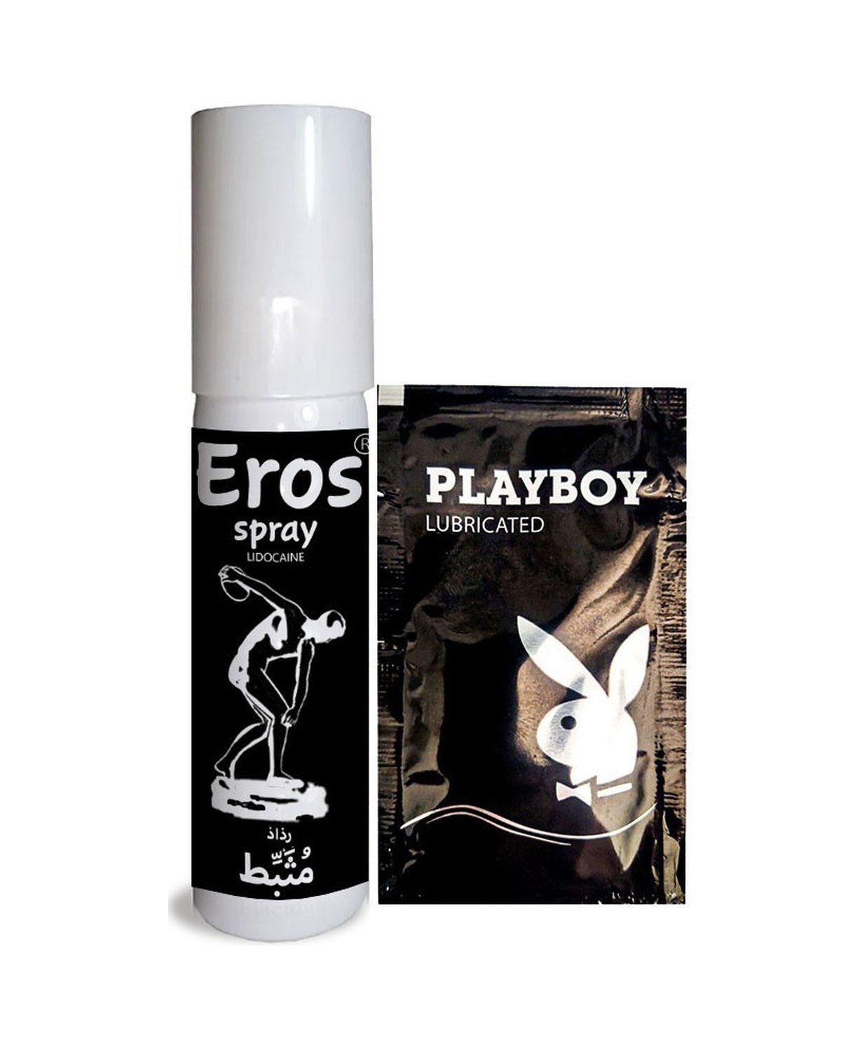 Eros Erkeklere Özel Zaman Stop Spreyi 20 Ml Black + Kaydırıcıjel