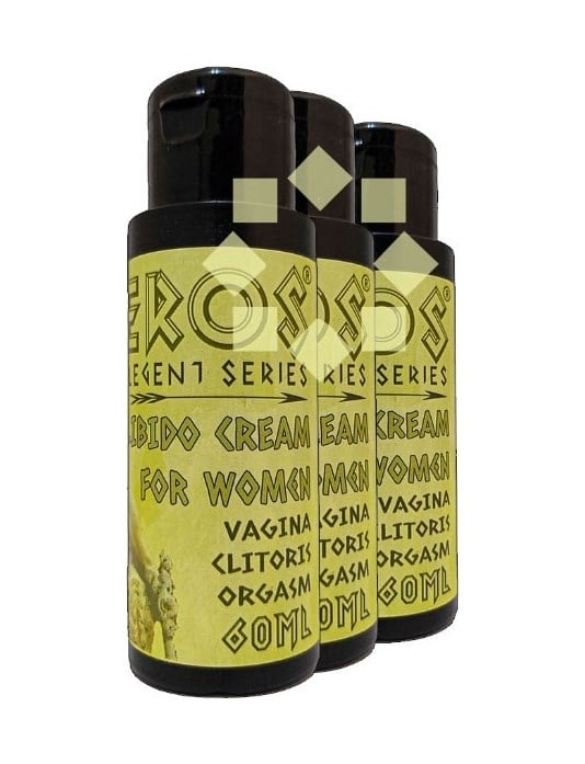 Eros Legent Kadınlara Özel 3 Adet Anlık Vajinalibido Kremi 60 Ml