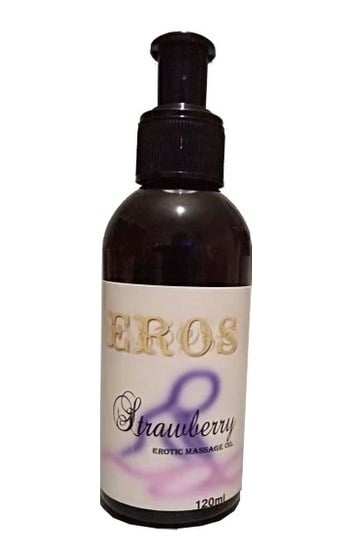 Eros Msgo - Eros Massage 120 Ml Aromatik Çilekli Masaj Yağı