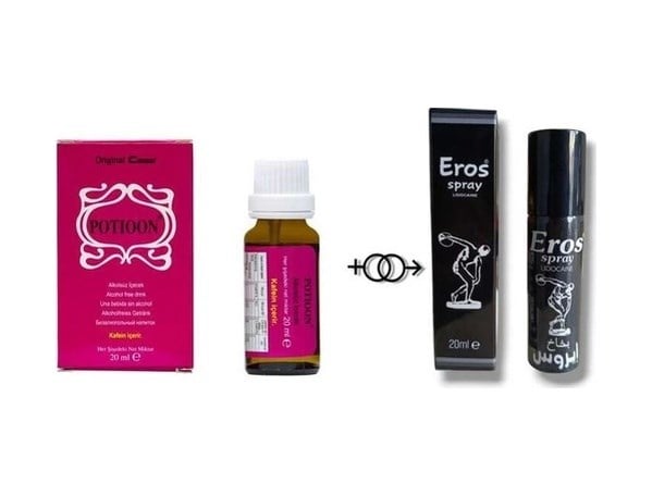 Eros Potıoon Kadınlara Özel Damla + Eros Sprey
