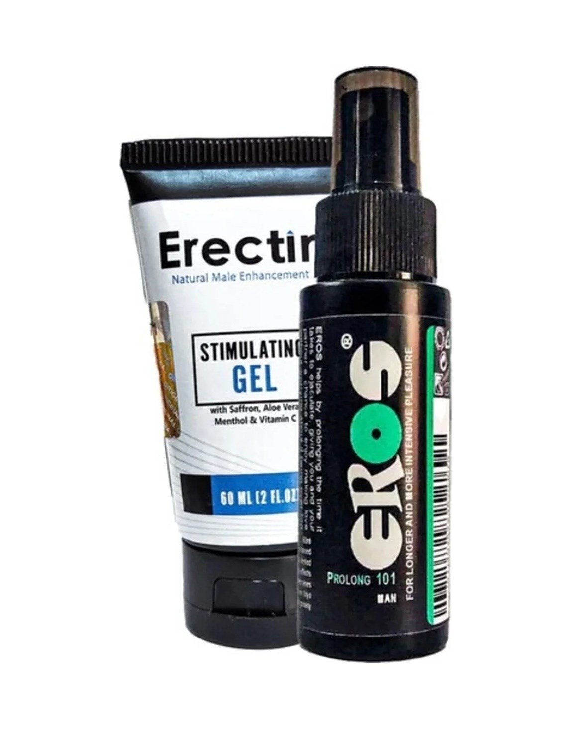 Eros Pro 101 Lhxy056 Büyük Boy 60 Ml Ve Erektin Stimul Gel Erkeklere Özel Jel 60 Ml