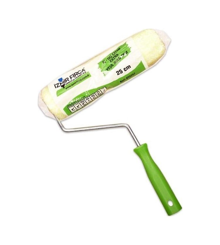 Extra Rulo Yeşil 25 Cm İç Dış 12257 1 Adet