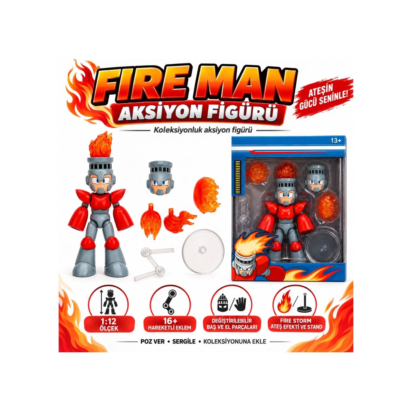 Fire Man Figürü