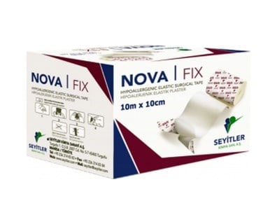 Fıx Flaster 10m X 10cm Hipoalarjenik Elastik Flaster