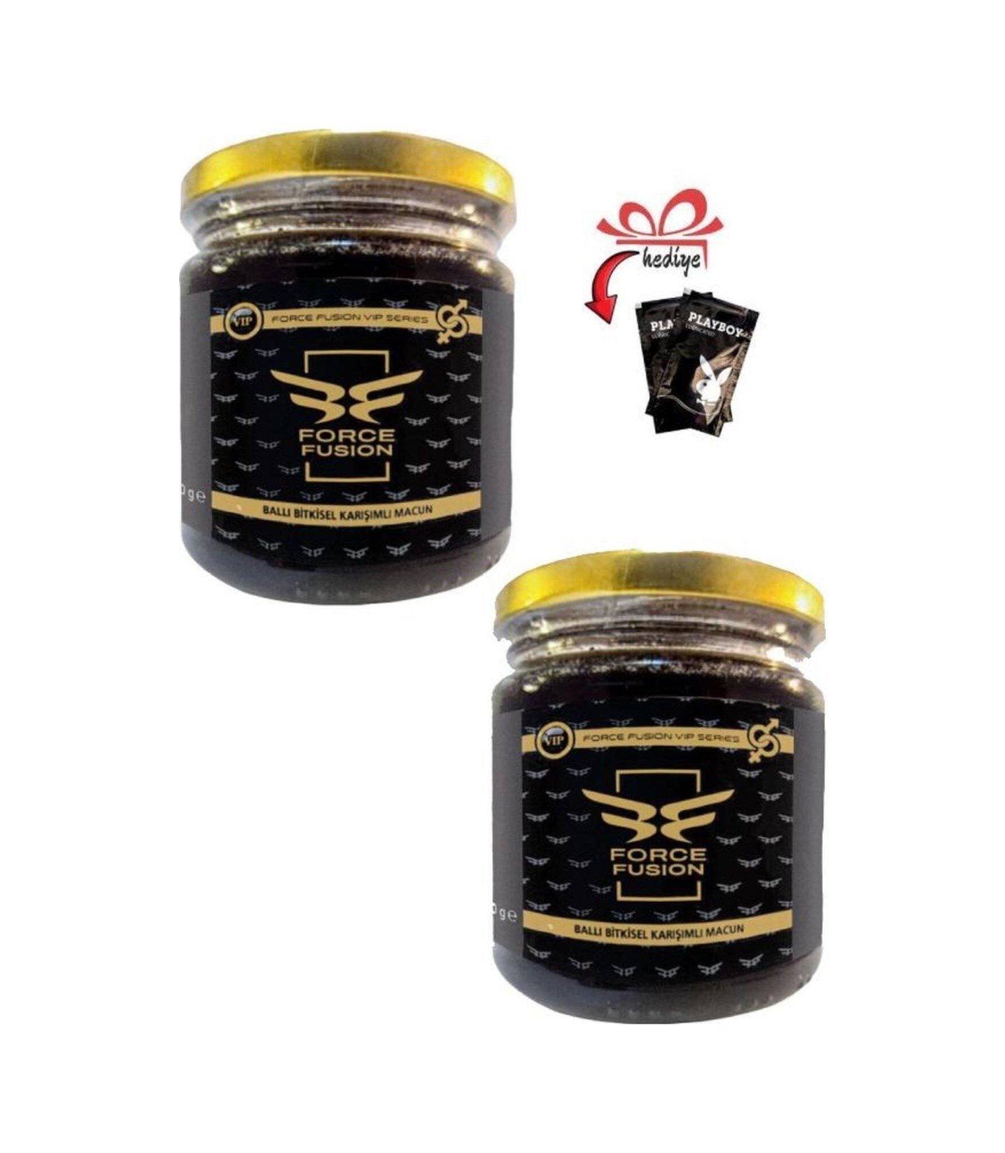 Force Fusion Erkek Özel Sorundan Koruyan Destekleyici 240 Gr X 2 Adet + Kayganlaştırıcyla