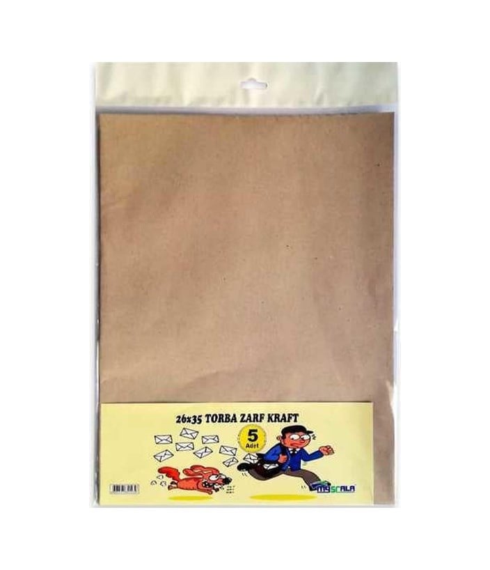 G4123 26 35 5 Li Torba Zarf Kraft
