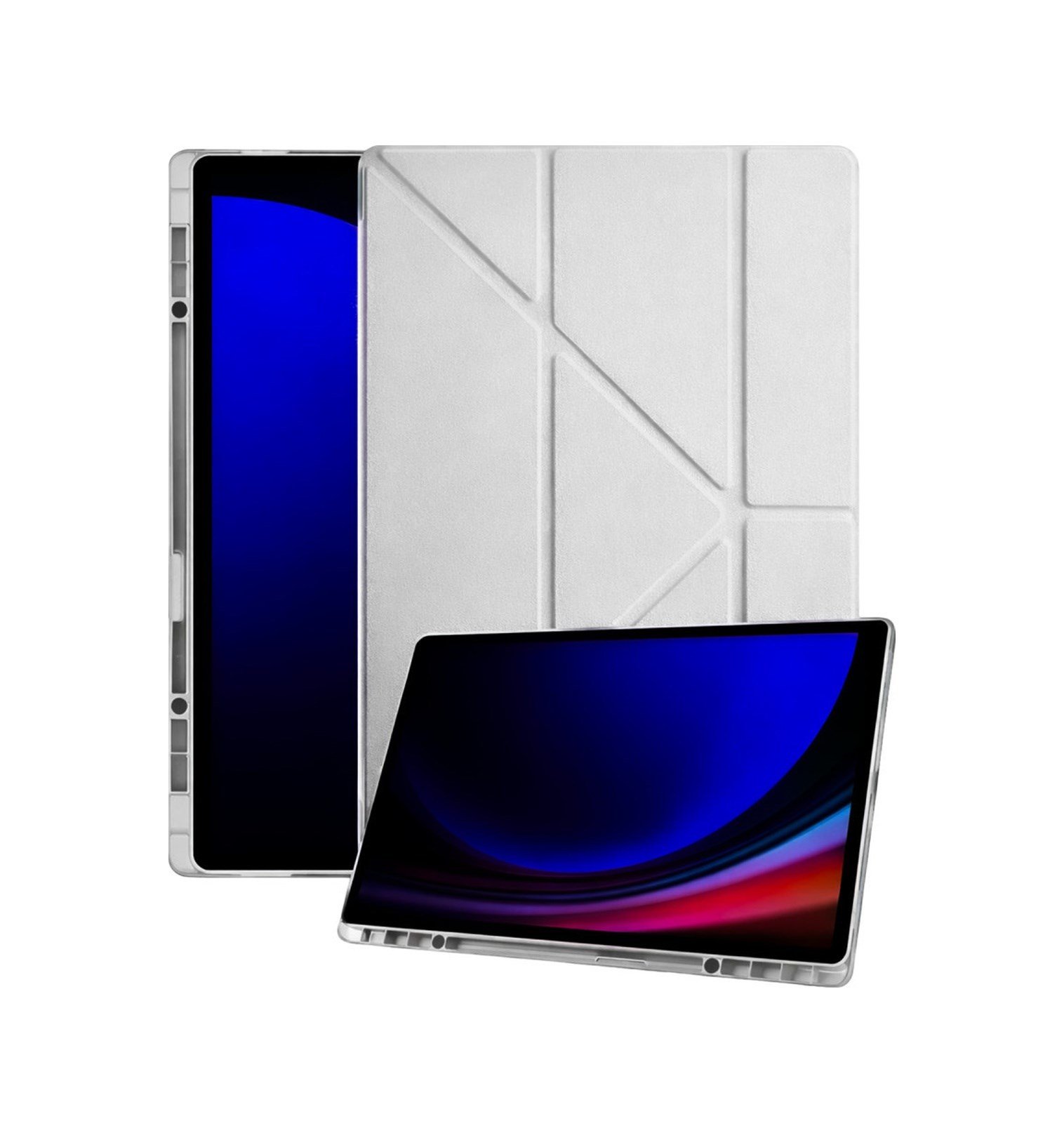 Galaxy X730 Tab S11 Kalemlikli Mars Tablet Kılıfı - Gri Diğer Diğer