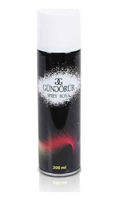 Gun G.200ml Beyaz Spr.boya 1 Adet Çok Renkli