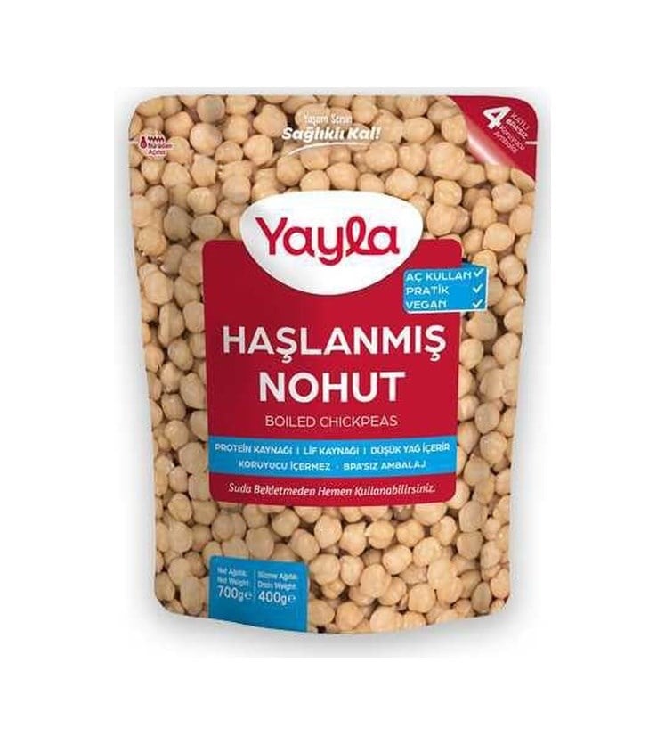 Haşlanmış Nohut 700gr 1 Adet