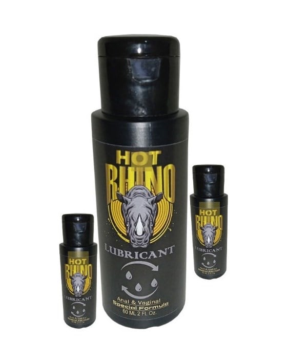 Hat Rhino Kadınlar Ve Ap.erkekler Için Lubricantgel For 3 Adet Lubricantanalvajinal Kaydırıcıjel 60 Ml