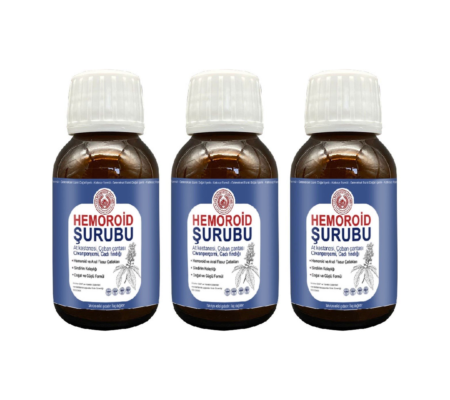 Hemeroid Şurubu 50 Ml 3 Adet