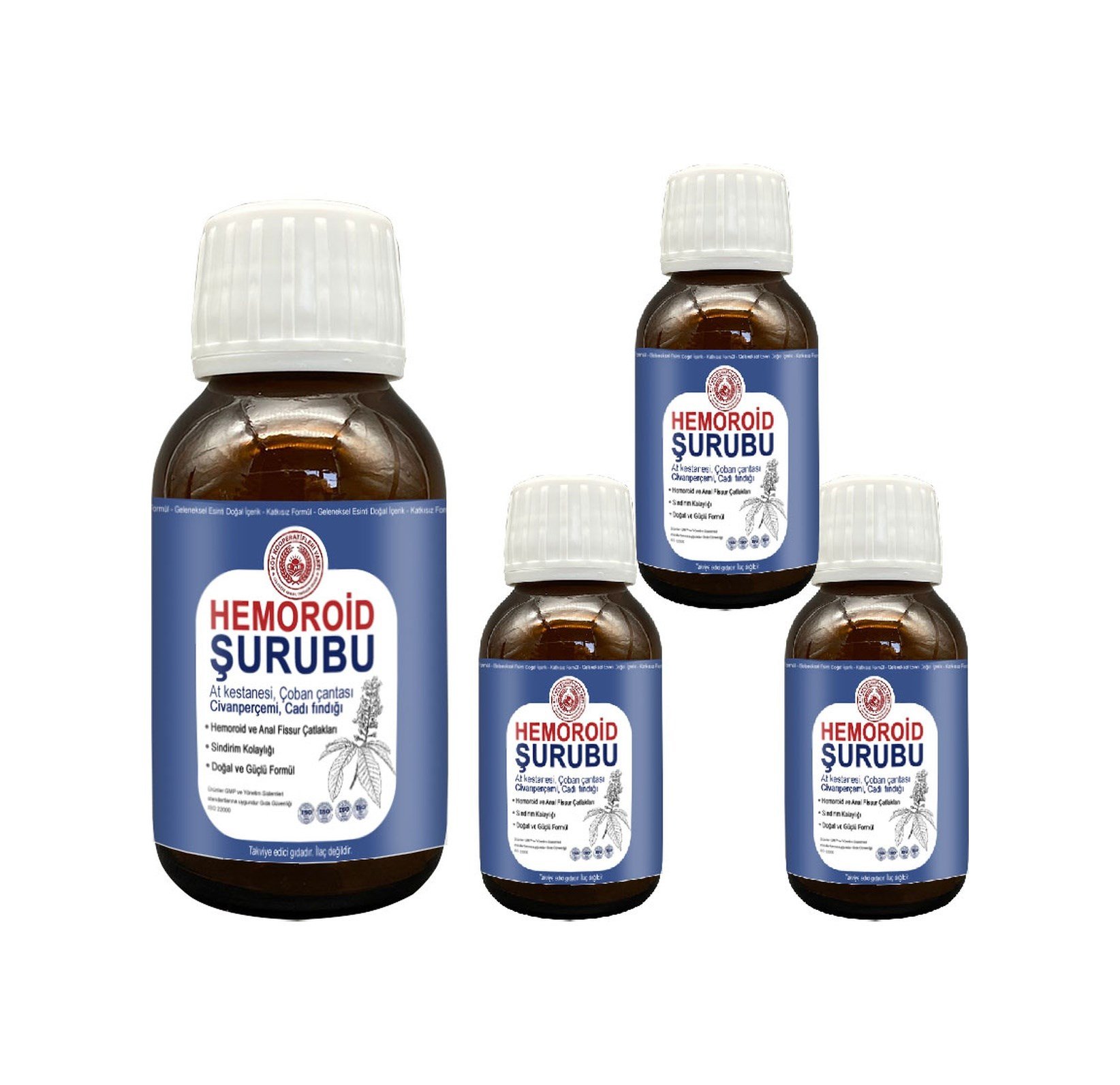 Hemeroid Şurubu 50 Ml 4 Adet