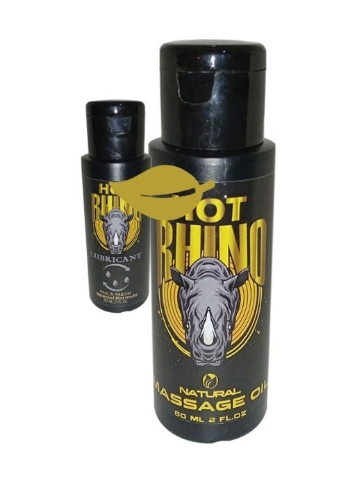 Hotrhino Naturel 60 Ml Erotikmasaj Yağı Yanında Kadınlar Ve Ap.erkekler Için Lubrikantgel Forerotic